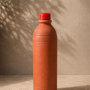 Natural Cooling Terracotta Bottle