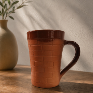 Artisan Brick Pattern Mug