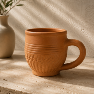 Classic Earthen Tea Cup Set (6 pcs)